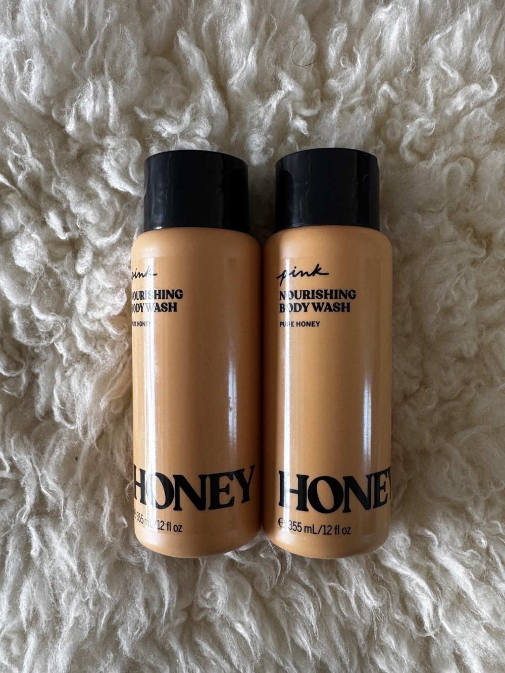 New V.S. PINK Honey Nourishing Body Washes